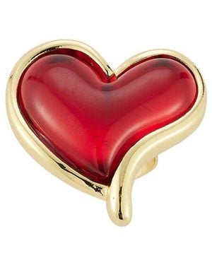 Sphera Milano Plated Cz Ring - Red