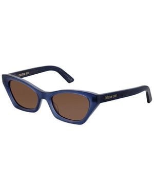 Dior Midnight 53Mm Sunglasses - Blue