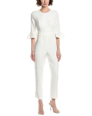 Black Halo Brooklyn Jumpsuit - White