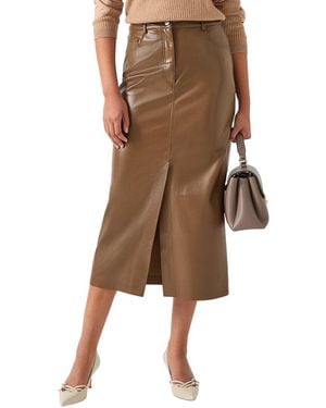 LK Bennett Hardy Skirt - Brown