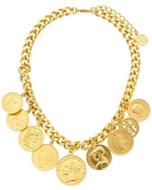 Ben-Amun 24K Plated Necklace - Metallic