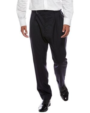 Officine Generale Officine Generale Pierre Wool Pant - Black