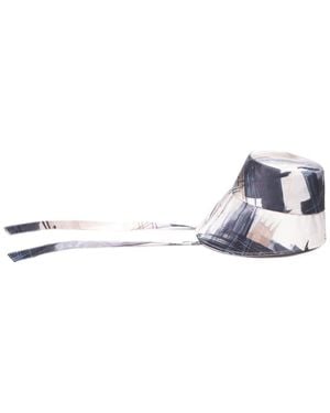 Eugenia Kim Ally Satin Bucket Hat - Blue