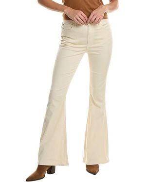 Hudson Jeans Heidi Sandy Fleur High-rise Flare Jean - Natural