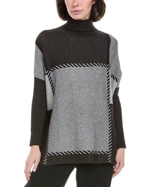 Joseph A Turtleneck Tunic Jumper - Grey