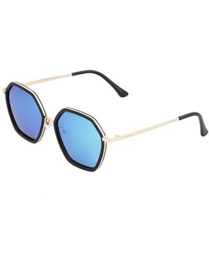 Bertha Ariana 56mm Polarized Sunglasses - Blue