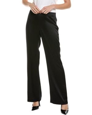 Lafayette 148 New York Gates Side Zip Flared Pant - Black