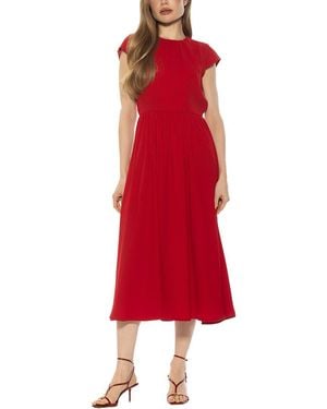 Alexia Admor Cassiane A-line Dress - Red