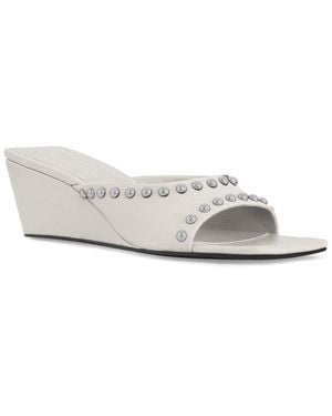 Rebecca Minkoff Leather Wedge Sandal - White