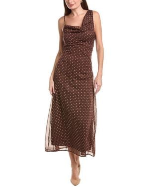 IPPONELLI Midi Dress - Brown