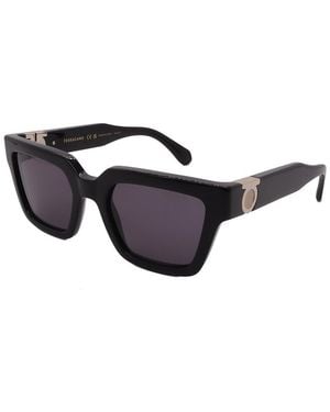 Ferragamo Sf2066S 52Mm Sunglasses - Black
