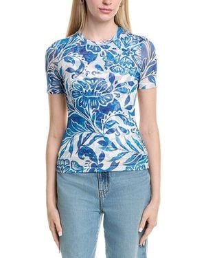Johnny Was Petite Bethany Shirt - Blue