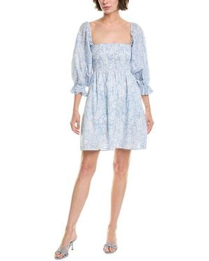 Seraphin Mini Dress - Blue