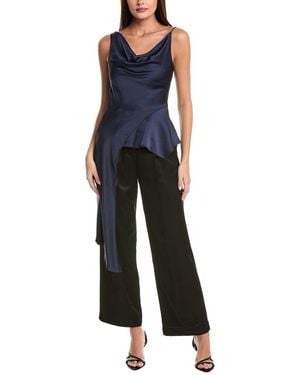 Jonathan Simkhai Ronnie Asymmetric Top - Blue