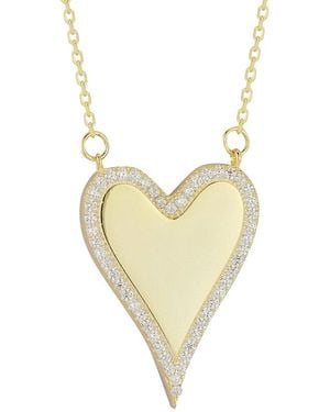 Glaze Jewelry 14k Over Silver Necklace - Natural
