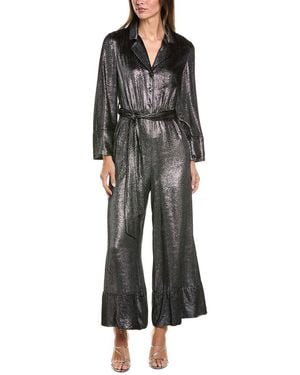 Temperley London Larisa Silk-Blend Jumpsuit - Black
