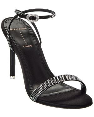 Black Suede Studio Lexi Sandal - Black