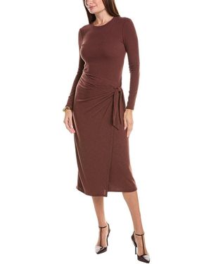 Michael Stars Margo Midi Dress - Red