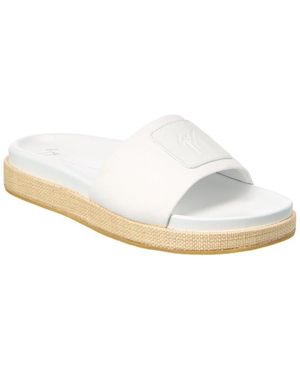 Giuseppe Zanotti Indi Canvas Slide - White