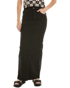 Mother Denim The Candy Stick Maxi Skirt - Black