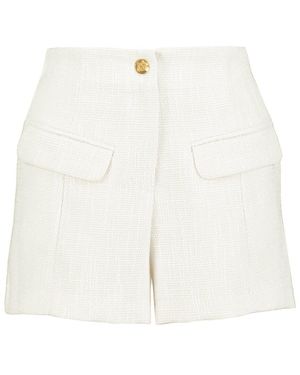 Bishop + Young Parker Tweed Short - White