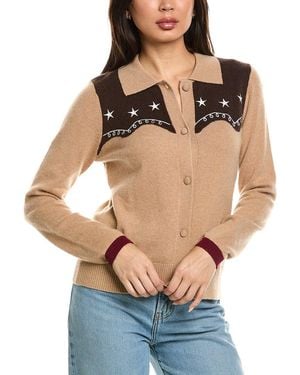 Brodie Cashmere Willow Western Cashmere Jacket - Blue