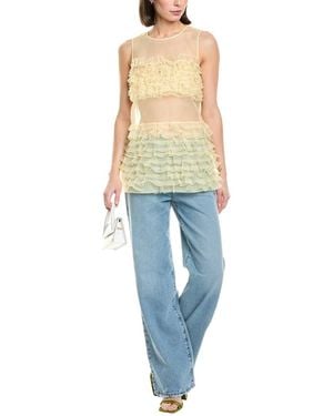 STAUD Myrtle Top - Blue
