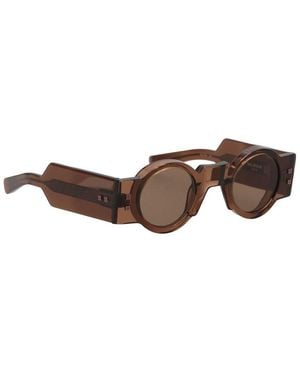 Balmain Bps159 42Mm Sunglasses - Brown