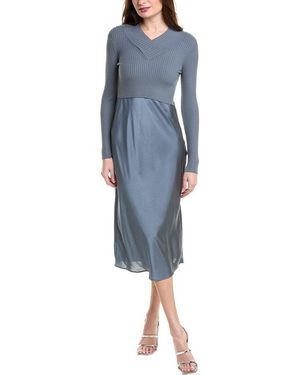AllSaints Hana Jumper & Midi Dress - Blue