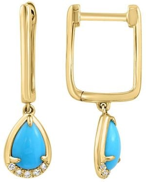 Effy Fine Jewelry 14K 0.48 Ct. Tw. Diamond & Earrings - White