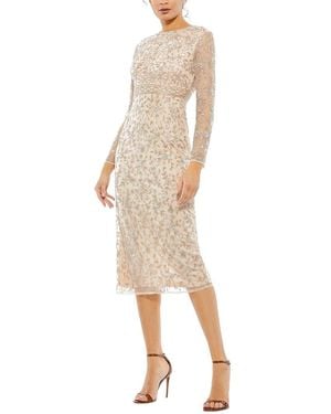 Mac Duggal Sheath Dress - Natural