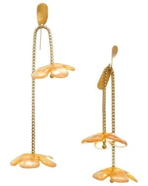 Trina Turk Plated Castlecliff Verbena Earrings - Metallic