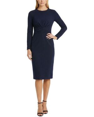 Maggy London Midi Dress - Blue
