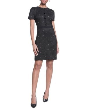 KARL LAGERFELD Printed Dress - Black
