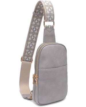 Moda Luxe Zuri Sling Backpack - Grey