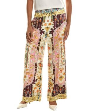 Tahari The Lior Baroque Pant - Brown
