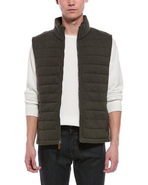 Faherty Teton Valley Vest - Gray