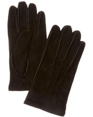 Portolano Suede Gloves - Black