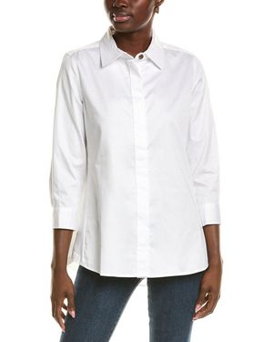 tyler boe Ginny Button Back Shirt - White