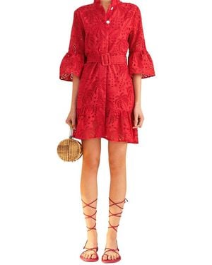 FARM Rio Mini Dress - Red