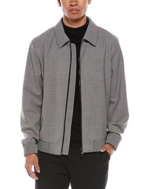 BOSS Hanry Wool-Blend Jacket - Gray