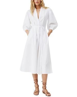 Melissa Odabash Alexandra Midi Dress - White