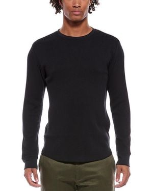 Vince Thermal T-Shirt - Black