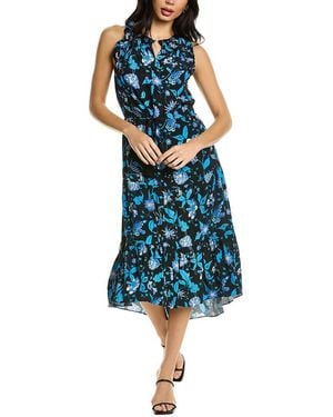 Figue Gabriella Midi Dress - Blue