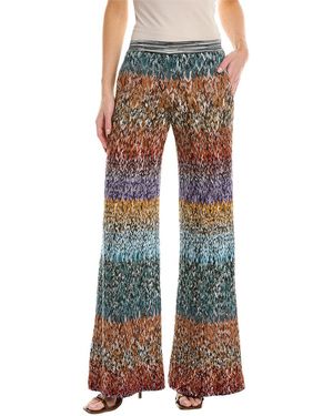 Missoni Wool-blend Palazzo Pant - Blue