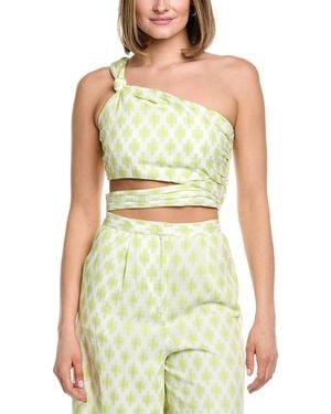 AMUR Oak Crop Top - Green