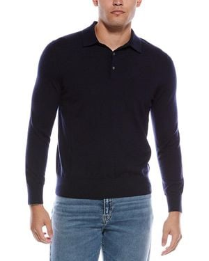 Brooks Brothers Basic Wool Polo Shirt - Blue