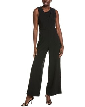 Julia Jordan Crepe Jumpsuit - Black