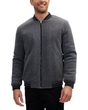 Ron Tomson Classic Bomber Jacket - Grey
