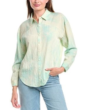 Saltwater Luxe Textured Shirt - Green